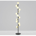 Home standing Decorative Ball Lighting Indoor floor Lamp Contemporary simple luxury gold wrought iron floor lamp